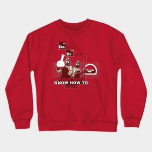 Baking Bread - Red Crewneck Sweatshirt